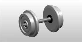 NPE NZ33257 - H0 Scheibenradsatz - Ø 11 mm (Zapfenlager beidseitig isoliert)